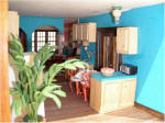 Kitchen viewed from foyer