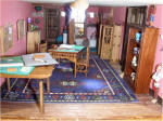 Craft room viewed from the bedroom. Lighted