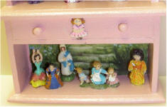 Bottom Pink Dolls Hutch