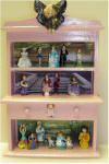 Pink Dolls Hutch