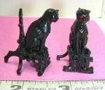 Cat Andirons by Grace