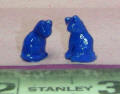 Hemingway Blue Cat Statues by Grace