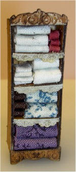 French Country Linen Shelves