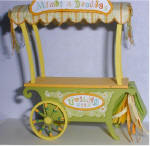 Empty Minks & Doodles Cart