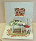 Robin Betterly's Christmas Cookies Table, Chair & shelf