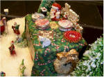 Side View of Santa's Sales Table