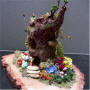 Scale Fairy Tree Stump-House by Grace