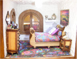Most of the other furniture like this bedroom were Karen Cary kits.