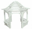 T5368 Gazebo White