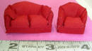 Bright red Sofa Set 22