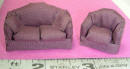 Plum Sofa Set 5