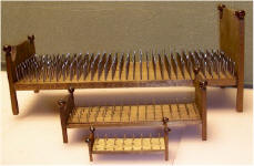 Beds of Nails in 3 scales