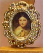A Young Girl Called Princess Charlotte, Franz Xaver Winterhalter (1 of 2)  in Gold Frame