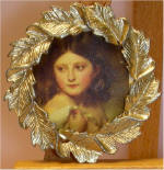 A Young Girl Called Princess Charlotte, Franz Xaver Winterhalter (2 of 2)  in Gold Leaf Frame