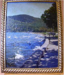 S46 Lake George, NV in Gold Frame 