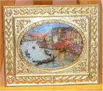 Dreams of Venice in Gold Victorian Picture Frame