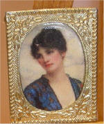 Valeria by William Clarke Wontner in Gold Victorian Picture Frame