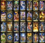 Gilded Tarot Cards Set 8