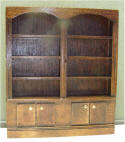 Double Bookcase - Walnut