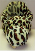 Leopard Print Chair 