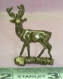 Large Bronzed Deer Statue