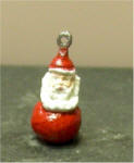 Santa Head Christmas Ball Ornament