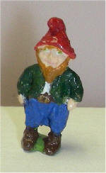 Hand Painted Standing Gnome
