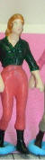 F1-13  Painted Female Figure