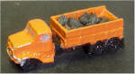 Orange Truck w/rocks
