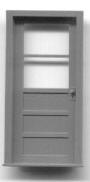 4025 Door w/2 panes