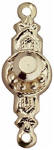 CLA05510 Brass Colonial Door Knobs