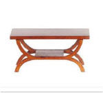 T6863 Walnut Modern Coffee Table