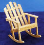 AZT4217 Adirondack Rocker - oak