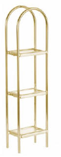 S1054 Brass & Glass tagre