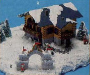 LT-805 ALPINE CHRISTMAS HOUSE KIT