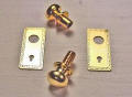 1762-100 Screw in Door Knobs & Plates