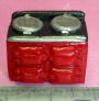 JW-4 Red Aga Stove