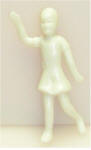 HS Figure #18 Young girl in short dress waving