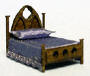 Gothic Bedroom Bed