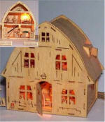 H10 Rustic Dollhouse 
