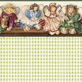 0086b Rag Dolls Green - Check