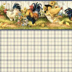 IB 450B Hen House - Blue Plaid