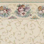 IB 0539a Floral Scroll - Floral