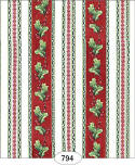 IB 794 Holly Stripe