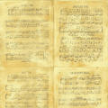 1151a_nb Music Sheets Red