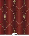 IB 1305 Satin Grillwork - Red