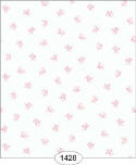 IB 1428 Emma Toss - Pink on White