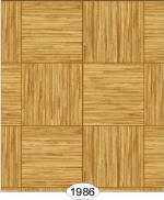 IB Grasscloth Parquet Tile Golden Yellow