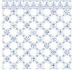 JM06 Dutch Tile, Blue on White