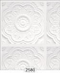 IB 2580 Medallion Panel Paper White